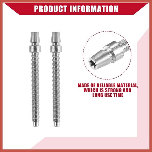 ACROPIX No.55078114AA Headlight Horizontal Adjustment Screws for Jeep Wrangler JK 2007-2018 / Inner/Durable / 2 Pcs/Silver Tone Car Parts in Saudi Arabia