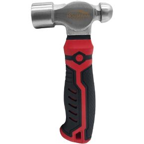 Ball Peen Hammer, 13oz Small Ball Peen Hammer, Stubby Hammer Small Hammer Tool, Hammer for Jewelry Making, Ideal for Home, Auto Repair, Carpentry and Crafting