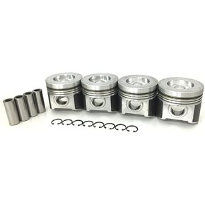 Factorytaiwan Pistons Set 87mm STD for STD 98mm for KUBOTA V3300-DI (100% Taiwan Made) x 4 PCS