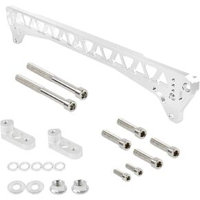 PTNHZ Rear Aluminum Subframe Brace Tie Subframe Subillet compatible for 92-95 Honda Civic