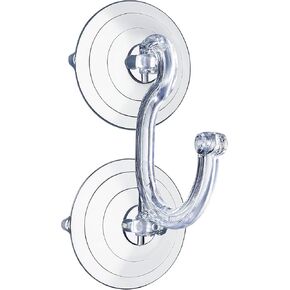 SEWANTA Christmas Wreath Hanger for Glass Front Door - Giant Suction Wreath Hanger, Hang Large or Heavy Wreaths Securely on Glass Doors and Windows up to 20 Lbs - Heavy Duty Wreath Holders - USA Made