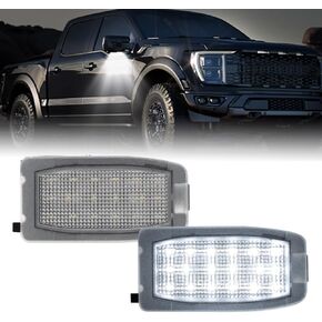 LED Side Mirror Puddle Lights Asssembly for 2004-2015 Niss'an Titan/Armada 2004-2010 Infiniti QX56 Mirror Puddle Turn Signal Indicator Lamps OEM 26442-7S600