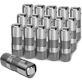 Auto Dynasty 16Pcs Hydraulic Roller Lifters Compatible with Chevy Silverado Suburban C/K 1500 2500 3500 Pickup LS1 LS2 LS3 LS7 V8 96-12