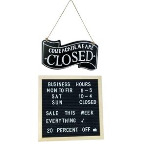 Open Closed Sign