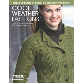 Leisure Arts Cool Weather Fashions Crochet Book, Crochet Book, Crochet Pattern Books, Crochet Books Patterns, Crochet Patterns, Crochet Stitch Book, Crochet Patterns for Beginners in Kuwait