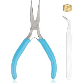 Needle Nose Pliers, Needle/Chain Nose Pliers for Jewelry Making, Snipe Nose Jewelry Pliers, Jewelry Pliers Jewelry Making Tools for Crafts