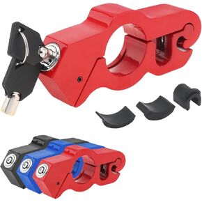 Electric Scooters Motorcycle Handlebar Lock - Adjustable Anti Theft for Electric Scooters Motorcycles Mopeds Motorbikes ATVs Dirt Bike Street Bike Braking