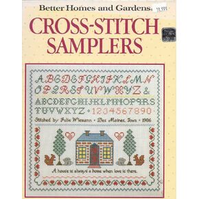 BETTER HOMES & GARDENS CROSS STITCH SAMPLER BOOK