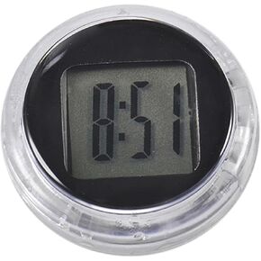 Jowxsx Stick On Car Clock - Small Stick On Digital Clock for Car Dashboard | Digital Dashboard | Vehicle Adhesive Clock | Automotive Stick On Wattch for, Car| Shockproof Tiny Clocks，Electrical