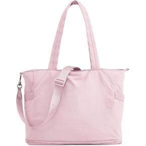 حقيبة حمل للنساء بسحاب، حقيبة سفر قابلة للتوسيع للعمل، حقيبة صالة الألعاب الرياضية مع حزام سجادة اليوغا in Kuwait