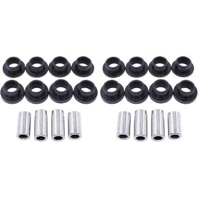 MOTOKU Front and Rear Upper and Lower Shock Absorber Bushings Sleeve kit for Polaris Ranger 500 570 700 800 900 1000 Diesel Brutus Pro XD