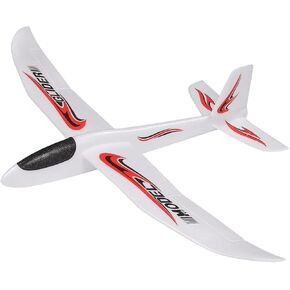 TOYANDONA Foam Glider Airplane Toys, 39 Inch Large Aircraft Hand Throwing Planes Throwing Model, Gifts for 3 4 5 6 7 8 9 Years Old Boy, Outdoor Sport Toys Birthday Party Favors