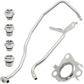 Turbo Coolant Line Kit Passenger Side, Replacement for Ford F Series 150 2011 2012 2013 2014 2015 2016, Replacement for Ford Expedition 2015 2016 2017, Replace 926-186