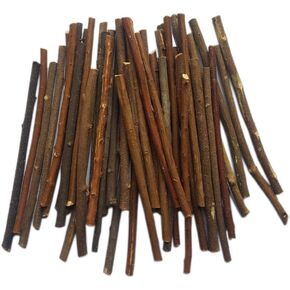 5 بوصات طويلة 0.1-0.2 بوصة بقطر عصي خشبية لدعائم الصور اليدوية (100 قطعة) in Kuwait