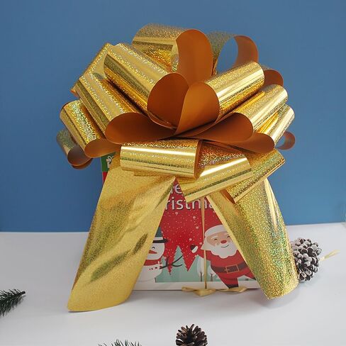 1Pcs Giant Gift Bows,16 Inch Giant Car Bow Large Gift Bow Large Christmas Gift Refrigerator New House Bicycle and Party Decoration Giant Gift Packaging Bow (red) in Saudi Arabia