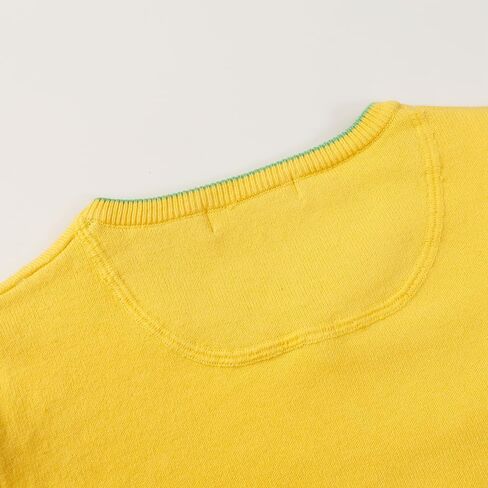 Boys' Long Sleeve V-Neck Sweater Kids Casual Knit Pullover in Saudi Arabia