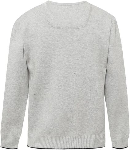 Boys' Long Sleeve V-Neck Sweater Kids Casual Knit Pullover in Saudi Arabia