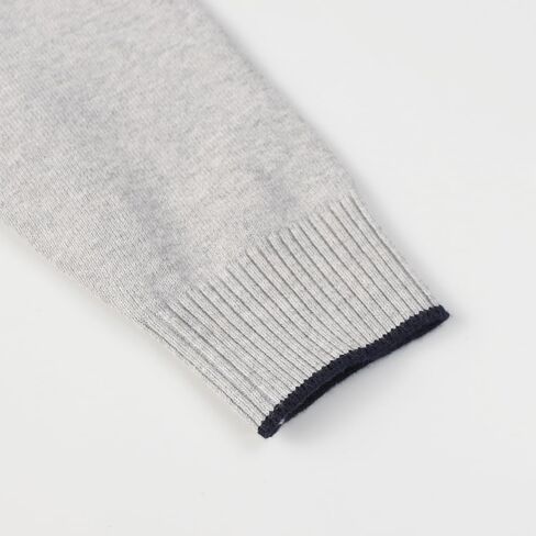 Boys' Long Sleeve V-Neck Sweater Kids Casual Knit Pullover in Saudi Arabia