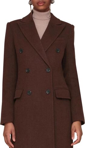 Avec Les Filles Women's Strong Shoulder Hourglass Coat in Saudi Arabia