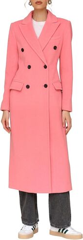 Avec Les Filles Women's Strong Shoulder Hourglass Coat in Saudi Arabia