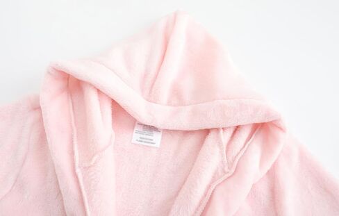 Girls Soft Fleece Robes Plush Hooded Bathrobes Sleepwear for Kids 2-16 Years in Saudi Arabia