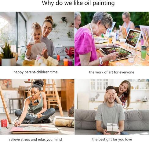 LWZAYS Flower Paint by Number Kit for Adults Canvas, Flower Paint by Numbers for Adults Beginners Canvas, Daisy Vase Painting by Numbers for Gift Decor - 12x16 Inch in Saudi Arabia