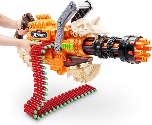 XShot Insanity HorrorFire Dread Hammer by Zuru with 48 Darts, Air Pocket Technology Darts and Dart Storage, Outdoor Toy for Boys and Girls, Teens and Adults in Kuwait