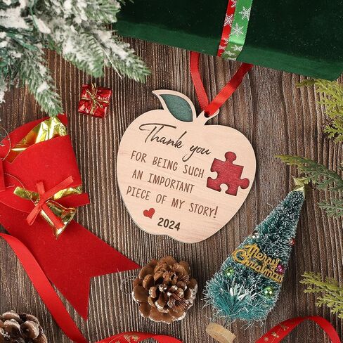 Going Away Gifts for Coworkers Women, Never Forget the Difference You Make, Ceramic Christmas Ornament Keepsake Sign Heart Shape Teacher Retirement Gifts for Women, Farewell Gifts for Coworkers in Kuwait