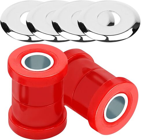 MoKitDora Handlebar Riser Bushings Damper Kit Compatible with Harley 1973-2017 Softail Dyna FXR 1973-up Sportster XL, Black&Chrome in Saudi Arabia