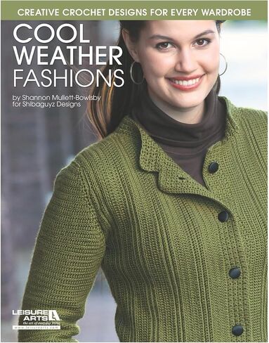 Leisure Arts Cool Weather Fashions Crochet Book, Crochet Book, Crochet Pattern Books, Crochet Books Patterns, Crochet Patterns, Crochet Stitch Book, Crochet Patterns for Beginners in Saudi Arabia