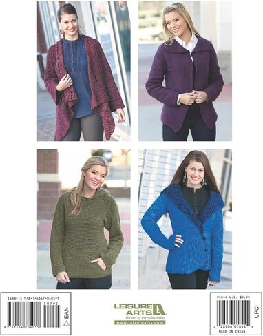 Leisure Arts Cool Weather Fashions Crochet Book, Crochet Book, Crochet Pattern Books, Crochet Books Patterns, Crochet Patterns, Crochet Stitch Book, Crochet Patterns for Beginners in Saudi Arabia