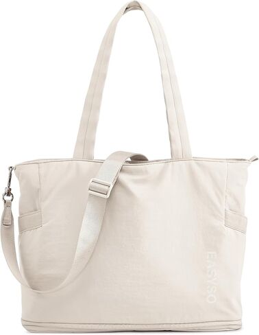Tote Bag for Women with Zipper, Expandable Travel Tote Bag for Work,Gym Bag with Yoga Mat Strap in Saudi Arabia