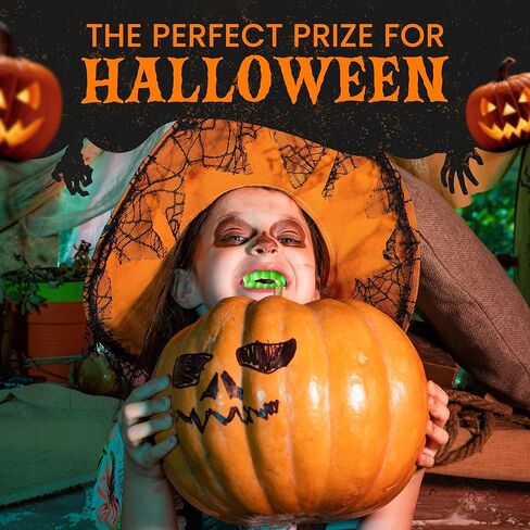 Vampire Teeth Kids Size, White Fake Vampire Teeth for Kids, Vampire Fangs for Kids Costume, Dress-Up, Pretend Play, 12 Pack Halloween Teeth for Halloween Party Favors in Kuwait