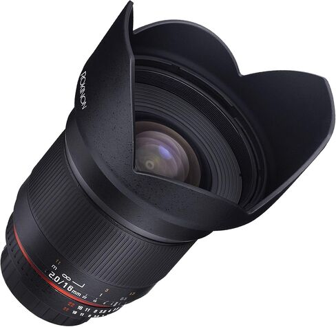 روكينون عدسة 16M-E 16 ملم f/2.0 زاوية ثابتة واسعة شبه كروية لسوني E-Mount in Saudi Arabia