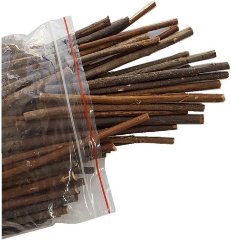 5 بوصات طويلة 0.1-0.2 بوصة بقطر عصي خشبية لدعائم الصور اليدوية (100 قطعة) in Kuwait