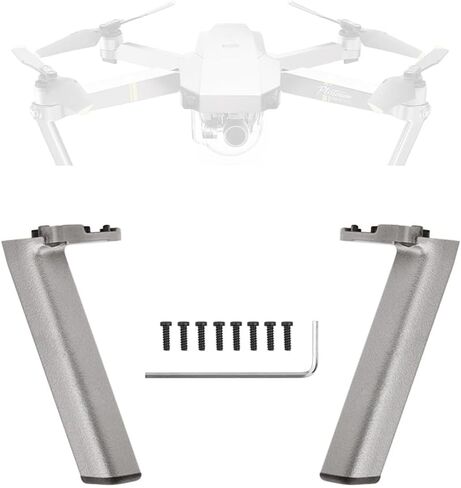 قطع غيار CAPART أرجل هبوط متوافقة مع ملحقات DJI Mavic Pro Platinum أرجل بديلة (أرجل أمامية Mavic Pro Platinum) in Saudi Arabia