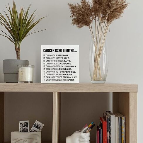 Cancer Warrior Gifts for Women Men, Birthday Gifts for Cancer Patients Chemo Inspirational Cancer Survivor Gifts, Cancer Support Fighter Encouragement Gifts, Badass, Wooden Box Sign in Saudi Arabia