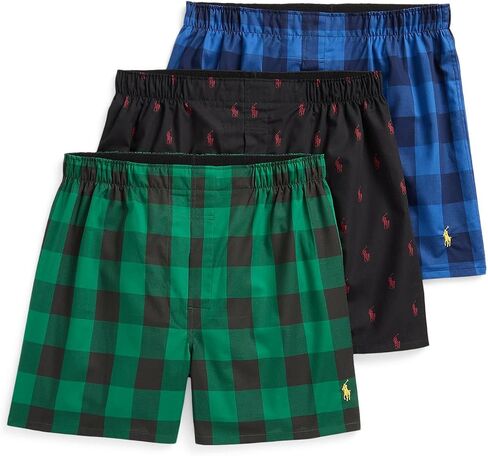 POLO RALPH LAUREN Men's Woven Boxer 3-Pack in Saudi Arabia