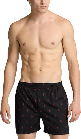 POLO RALPH LAUREN Men's Woven Boxer 3-Pack in Saudi Arabia