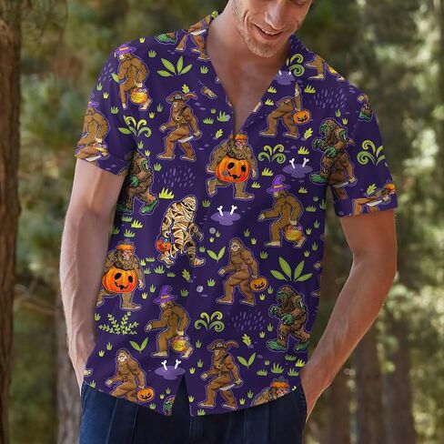 Funny Hawaiian Shirts for Men Palm Beach Shirts Tropical Vacation Shirts O2 in Saudi Arabia
