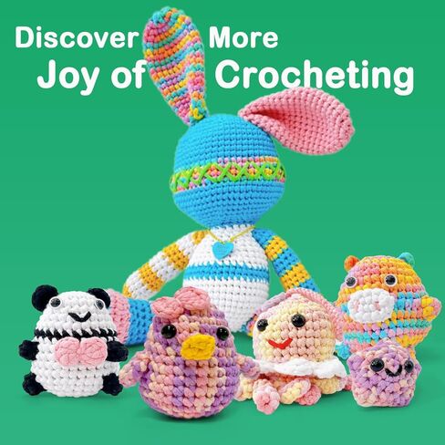 3.5oz/120 ياردة غزل سهل للمبتدئين، غزل الكروشيه والحياكة للمبتدئين مع غرز سهلة الرؤية، متوسط ​​الوزن الصوفي #4؛ غزل مزيج القطن لأميجورومي DIY (مرجاني، 1 خصلة) in Kuwait