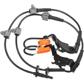 No.57455-SCV-A01 / ABS Wheel Speed Sensor for Honda Element 2003-2011 / Wheel Anti-Lock Brakes Sensor Kit/Durable/Plastic / 2 Pcs/Black Item Replacement