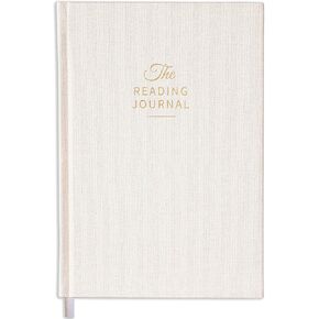 Reading Journal - A5 Book Journal, 5.9'' x 8.3'', Book Journal Reading Log with Back Pocket & Book Marks, Gifts for Book Lovers & Readers