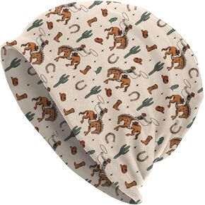 Cat Beanie Hat Chemo Headwear Slouchy Skull Sleep Cap for Women Men Winter Running