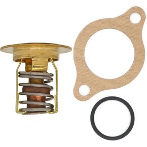 18-3677 Thermostat Repair Service Kit for OMC and Vol-vo Penta 4.3L 5.0L 5.7L 5.8L SternDrive Motors replaces 379754 383307 3852216 3856961 Sierra 18-3554