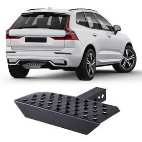 VEVOR Hitch Step for 2 Inch Receiver, Strong Steel Construction with 350 LBS Load Capacity, Rear Bumper Guard Protector with Pin Lock, Universal Fit for Truck, SUV, Pickup, Trailer