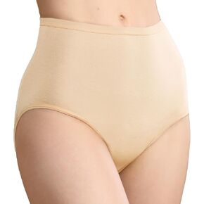 Women Incontinence Underwear Light to Moderate Absorbent Cotton High Waist Panties Postpartum Protective Briefs (Midnight M)