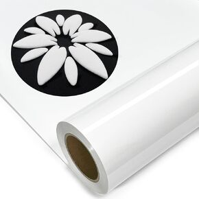 Light Purple Puff Heat Transfer 3D 12" x 5 ft for T-Shirt, Puff Iron on Rolls for Cutter Machine - Easy to Cut & Weed for Heat Vinyl Design (Light Purple)