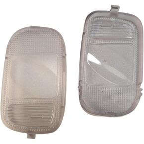 2 Pcs Roof Map Dome Light Cover Overhead Console Map Reading Lamp Light Lens 5183271AA 5183270AA 74970 Compatible for Ram 1500 2500 3500 4500 5500 2002-2010
