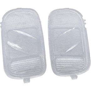 1 Pair Kit(2 Pcs) Roof Map Dome Light Overhead Console Map Reading Lamp Light Lens LH & RH Replacement for Ram 1500 2500 3500 4500 5500 2002-2009 5183271AA 5183270AA
